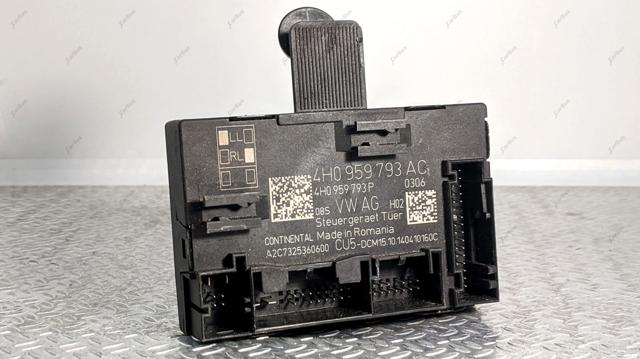Блок комфорта передней двери 4H0959793AC VAG