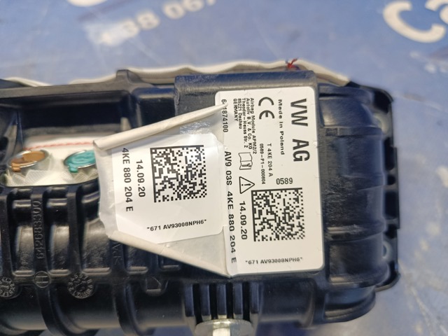 Подушка безопасности боковая 4KE880204E VAG