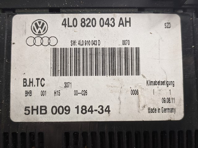 4L0820043AH Блок управления кондиционером купить Сумы