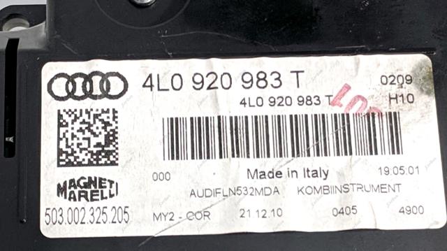 VAG 4L0920983T Панель приборов в наличии Каменское