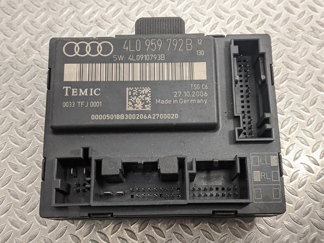 Блок комфорта передней двери 4L0959792B VAG