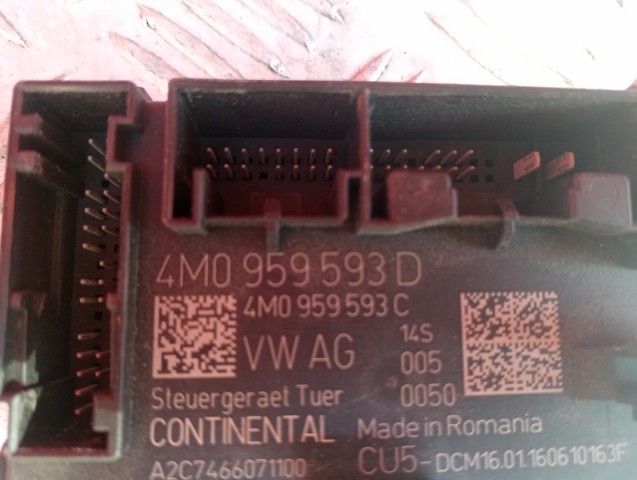 4M0959593D VAG Блок комфорта передней двери купить в Львов