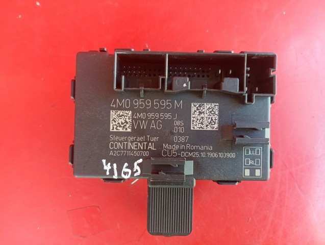Блок комфорта задней двери 4M0959595M VAG