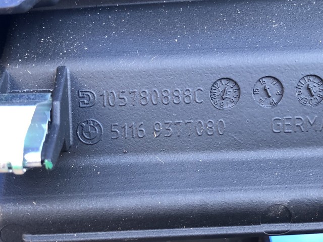 51166833803 BMW Накладка декоративная центральной консоли купить в Ровно
