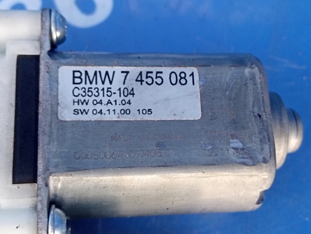 51337455081 BMW Мотор стеклоподъемника двери передней правой купить в Полтава