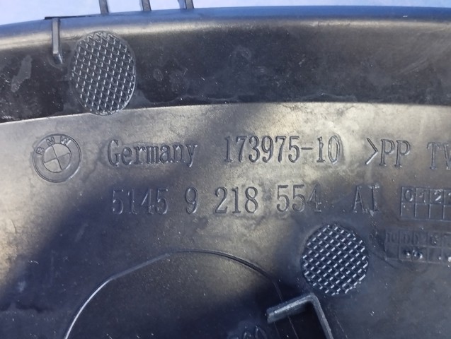 BMW 51459239303 Крышка боковая панели "торпедо", левая в наличии Запорожье
