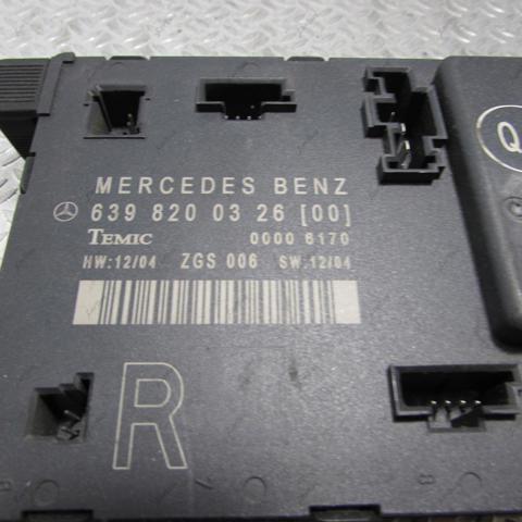 6398200326 MERCEDES Блок комфорта передней двери купить в Ужгород