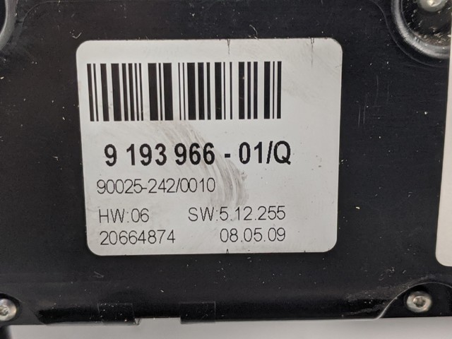 BMW 64119193966 Блок управления кондиционером в наличии Тернополь