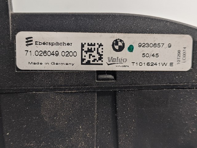 BMW 64119230657 Электроподогреватель воздуха системы отопления салона в наличии Одесса