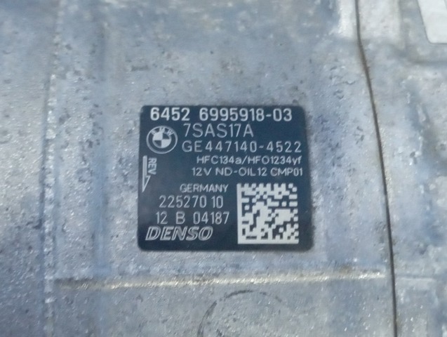 Компрессор кондиционера 64526995918 BMW