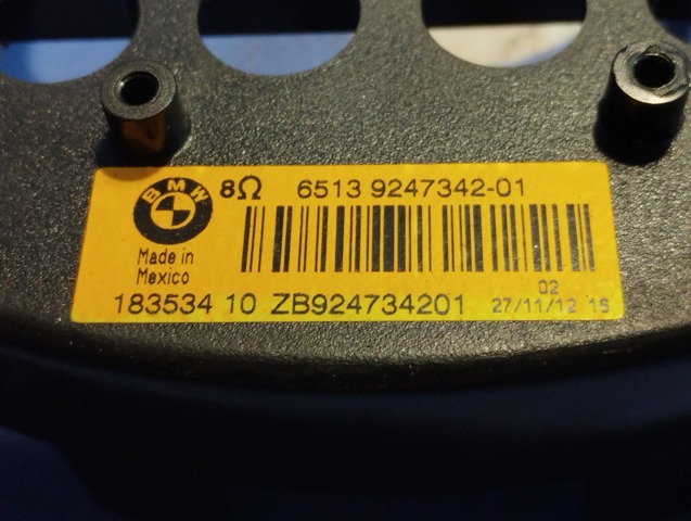 65139247342 BMW Сабвуфер купить в Одесса