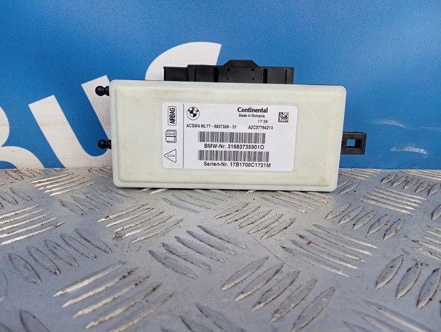 Модуль-процессор управления подушкой безопасности (ЭБУ AIRBAG) 65776837359 BMW