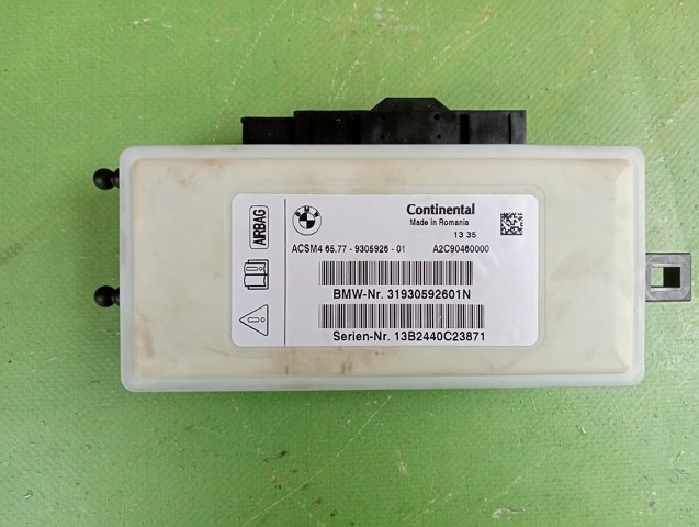 Блок управления airbag 65779305926 BMW