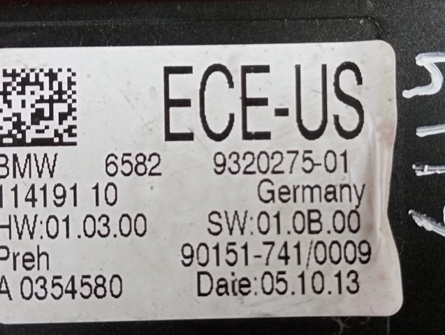 BMW 65829320275 Блок управления мультимедийный в наличии Полтава