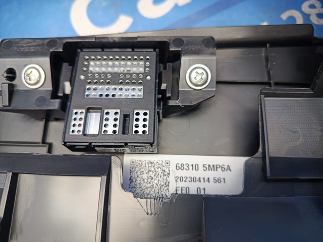Панель салона передняя "торпедо", верхняя часть 683105MP6A NISSAN
