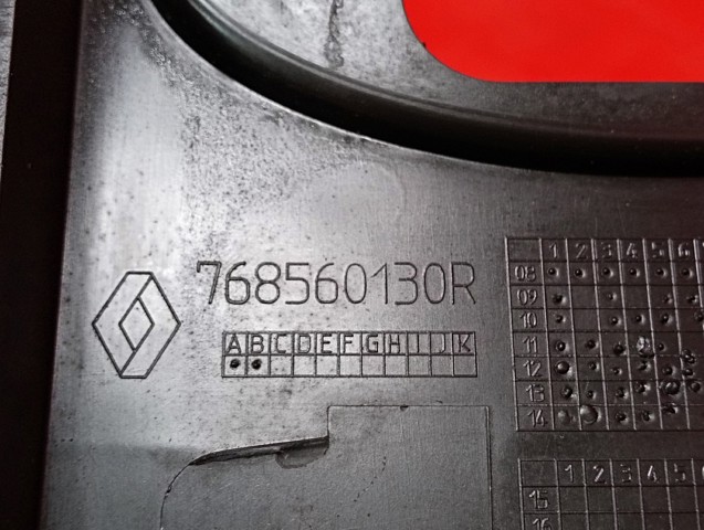 RENAULT 768560130R Внешняя накладка стойки кузова в наличии Запорожье