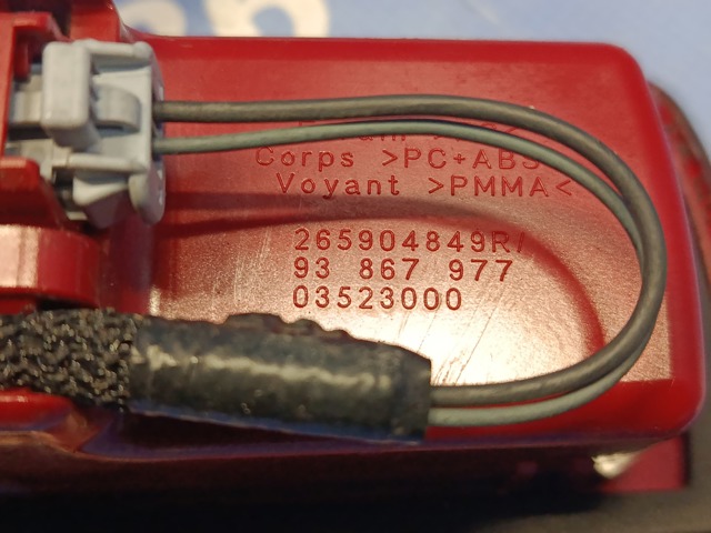 7700353184 Катафот заднего бампера купить Ужгород