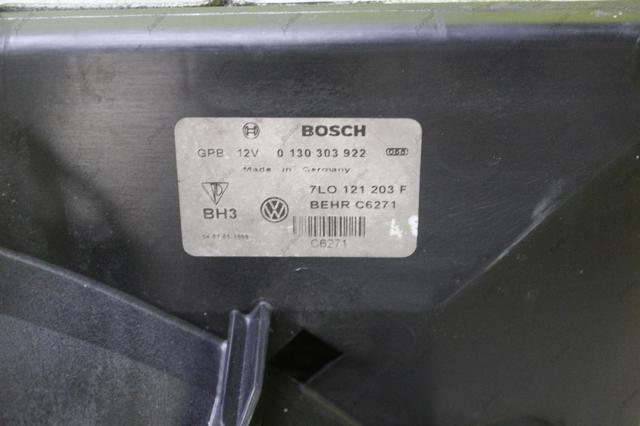 VAG 7L0959455C Электровентилятор охлаждения в сборе (мотор+крыльчатка) левый в наличии Киев
