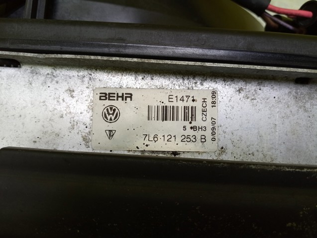 VAG 7L0959455F Электровентилятор охлаждения в сборе (мотор+крыльчатка) левый в наличии Черновцы