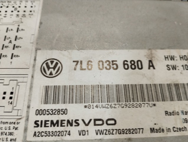 VAG 7L6035680A Магнитола в наличии Ирпень