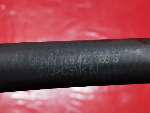7L6422889S VAG Шланг ГУР низкого давления, от бачка к насосу купить в Запорожье