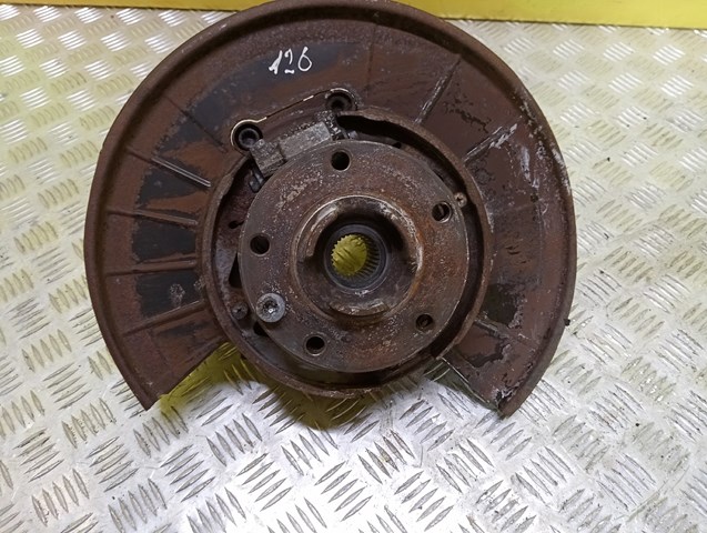 Цапфа - поворотный кулак задний, левый 7P0505435B VAG