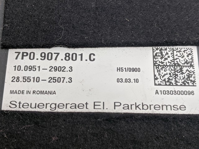 7P0907801C VAG Блок управления (модуль) электромеханического стояночного тормоза купить в Полтава