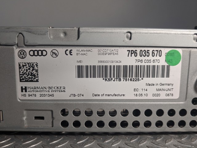 7P6035670 Магнитола купить Львов