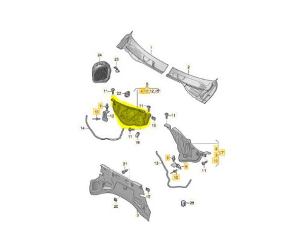 VAG 7P6819512 в наличии Украина