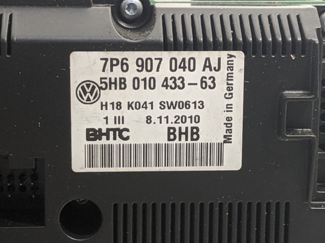 7P6907040AJ Блок управления режимами отопления/кондиционирования купить Киев