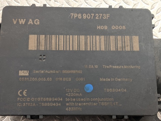 VAG 7P6907273F Блок системы контроля давления в шинах в наличии Житомир