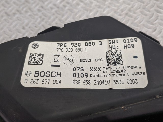 7P6920880D VAG Приборная доска (щиток приборов) купить в Киев