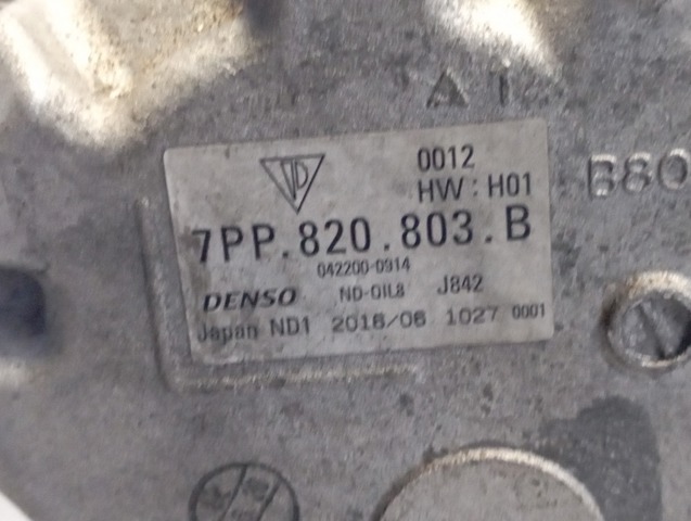 Компрессор хладагента 7PP820803B VAG