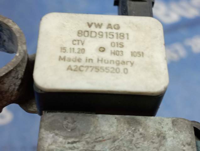 VAG 80D915181 Кабель массы аккумулятора (АКБ) в наличии Львов