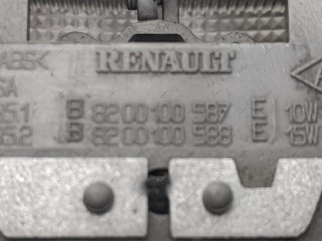 RENAULT 8200100587 Плафон освещения салона (кабины) задний в наличии Одесса