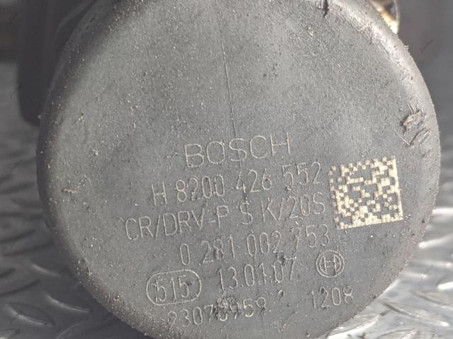 Регулятор давления топлива 8200426552 RENAULT