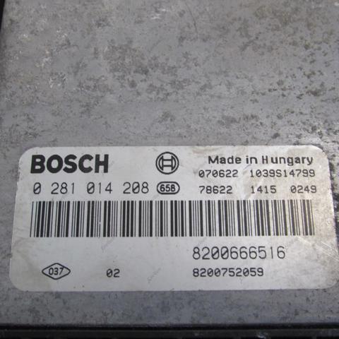 RENAULT 8200666516 Модуль управления (ЭБУ) двигателем в наличии Винница