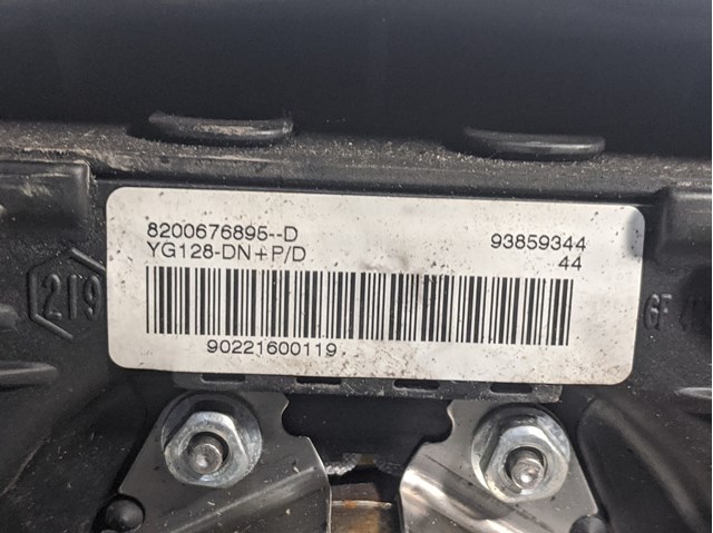 RENAULT 8200676895 Подушка безопасности водителя в наличии Украина
