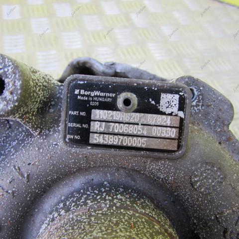 RENAULT 8201067824 Турбина в наличии Николаев