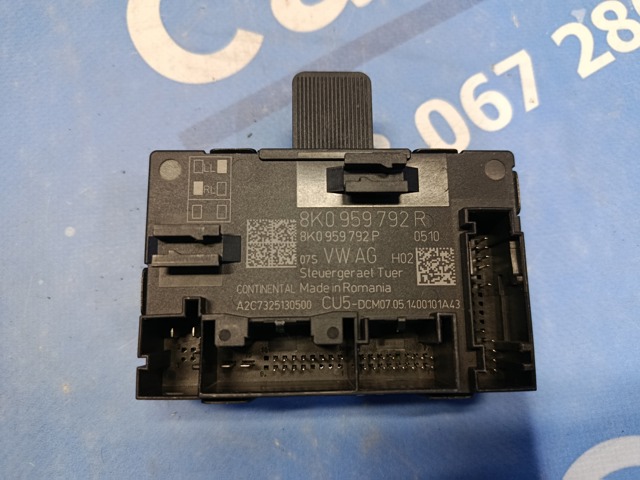 Блок комфорта передней двери 8K0959792R VAG