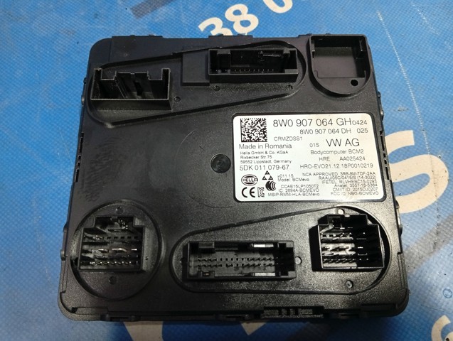 Блок управления комфортом 8W0907064GH VAG