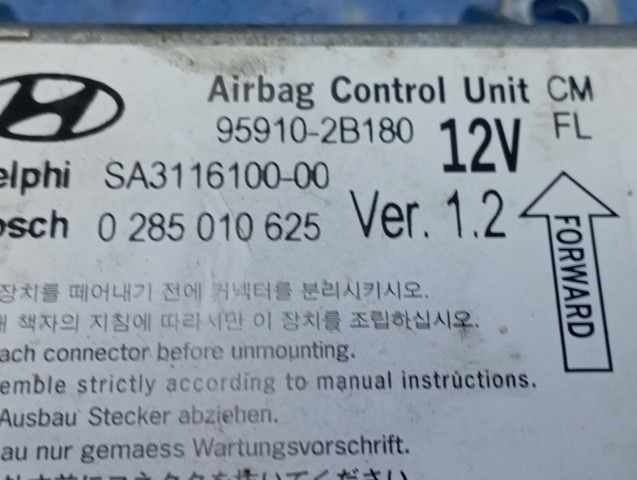 959102B180 HYUNDAI Модуль-процессор управления подушкой безопасности (ЭБУ AIRBAG) купить в Павлоград