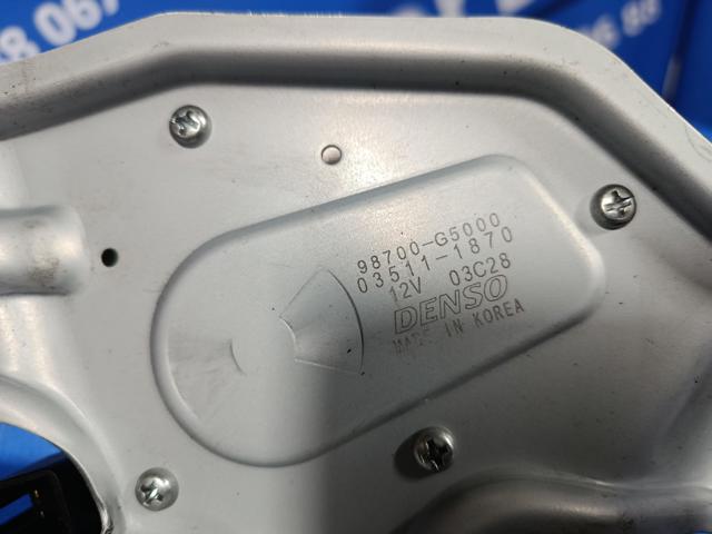98700G5000 HYUNDAI Мотор стеклоочистителя заднего стекла купить в Сумы