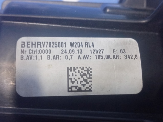 MERCEDES A0008304701 Вентилятор печки в наличии Николаев
