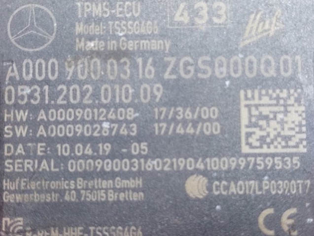 MERCEDES A0009000316 в наличии Чернигов