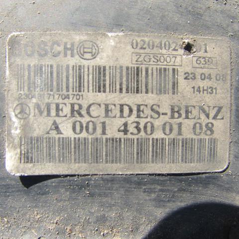 MERCEDES A0014300108 Усилитель тормозов в наличии Ровно