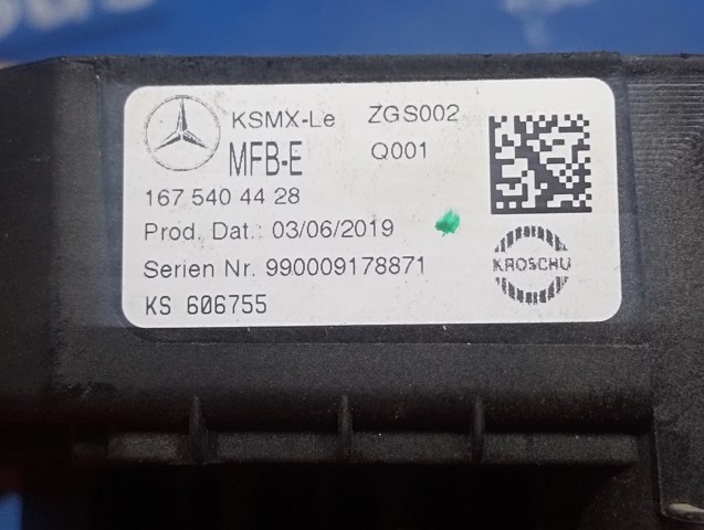MERCEDES A1675404428 в наличии Одесса