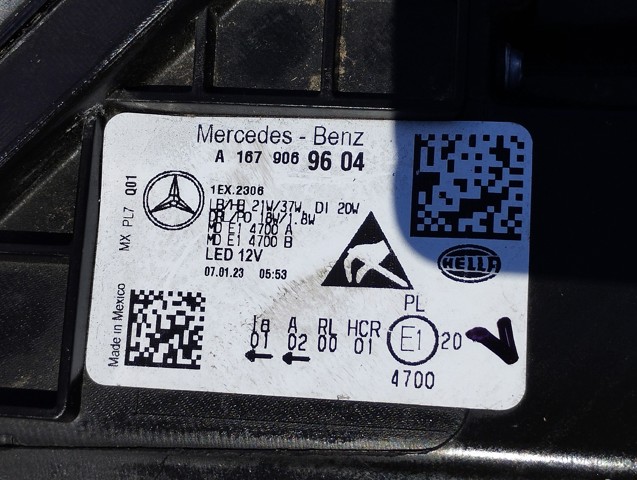 MERCEDES A1679064811 в наличии Львов