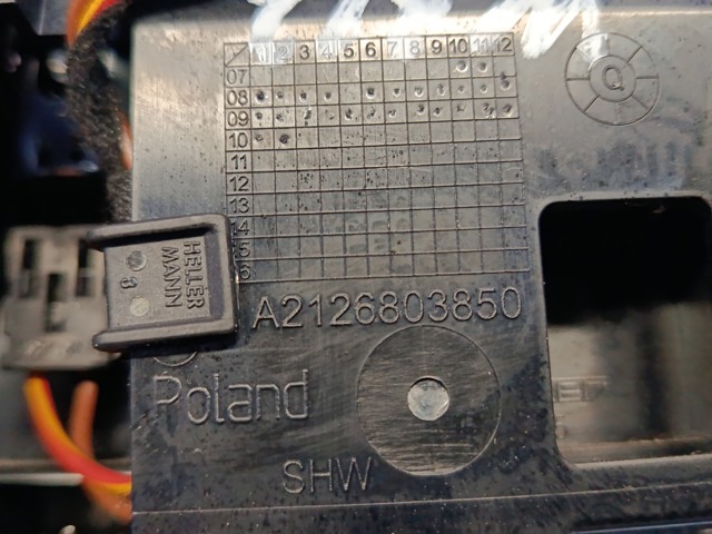 A2126803850 MERCEDES купить в Полтава
