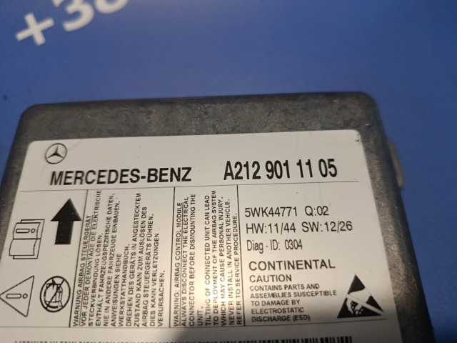 A2129011105 MERCEDES Модуль-процессор управления подушкой безопасности (ЭБУ AIRBAG) купить в Харьков
